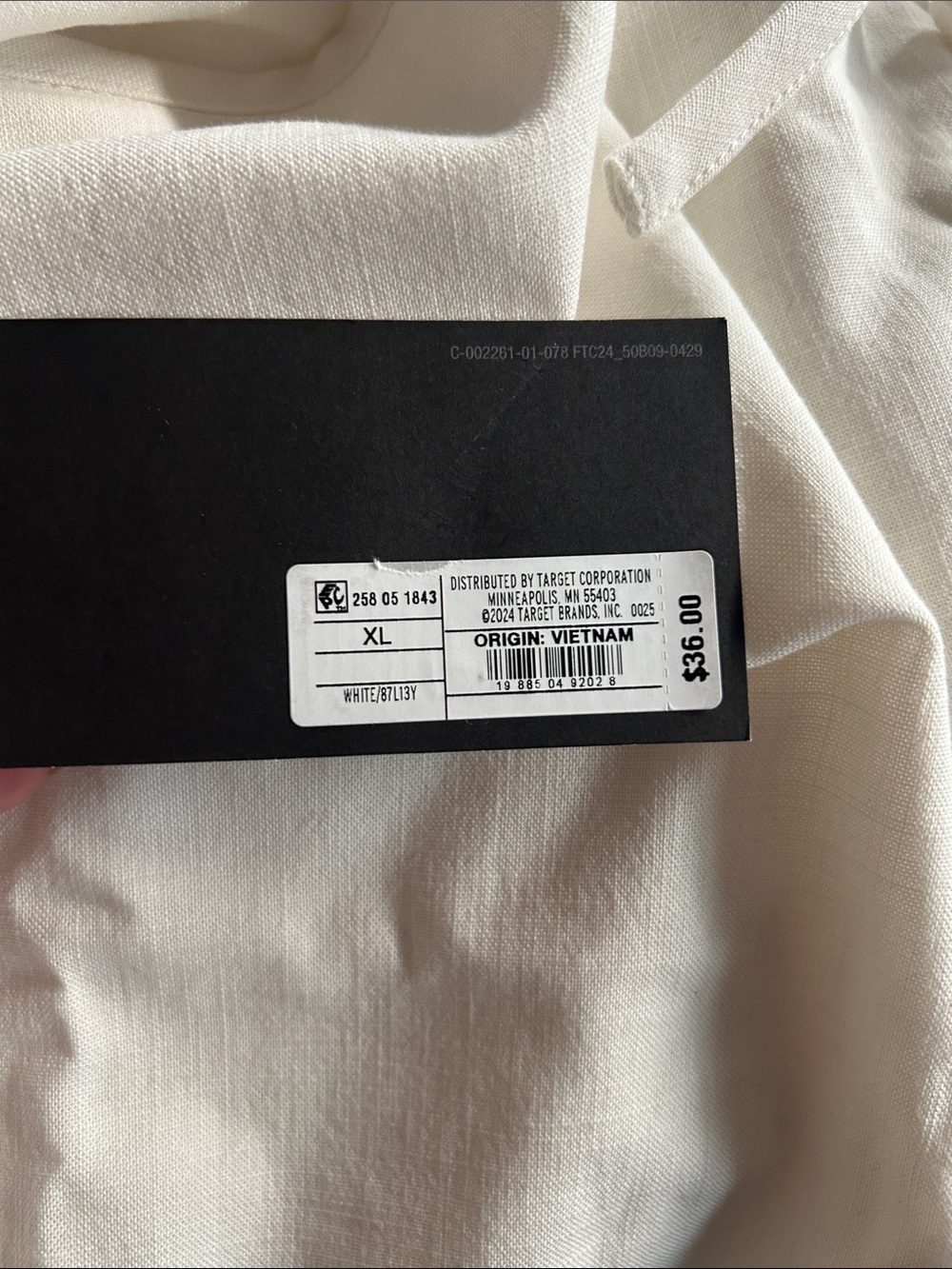 Future Collective Women's Mid-Rise Linen Midi Wrap Skirt Size Extra Large | NWT - Picture 7 of 9
